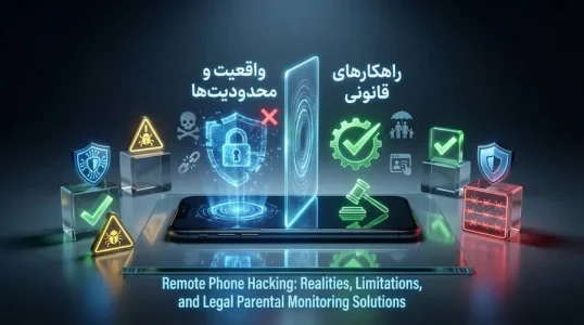 هک موبایل از راه دور | واقعیتها و راهکار قانونی نظارت 2025